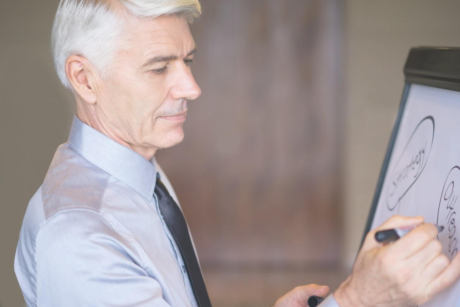 Interactive workshop session with business professionals